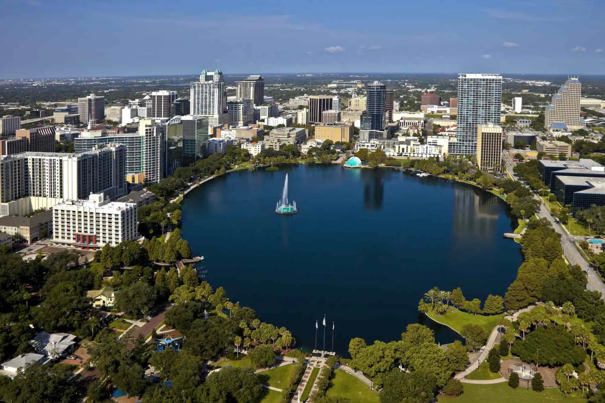Lake Eola Park in Orlando